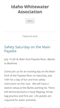 Mobile Screenshot of idahowhitewater.net